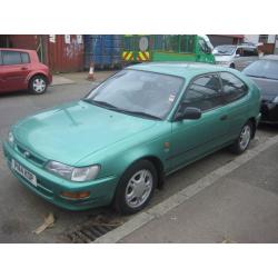 1997 TOYOTA COROLLA 1.3 CD AUTO AUTOMATIC 55000 MILES