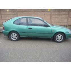 1997 TOYOTA COROLLA 1.3 CD AUTO AUTOMATIC 55000 MILES