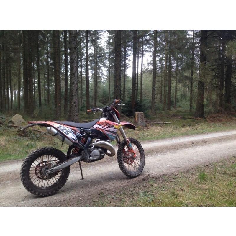 ktm 125 exc road legal