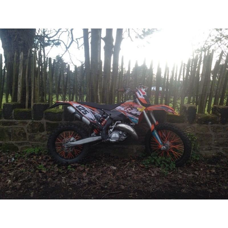 ktm 125 exc road legal