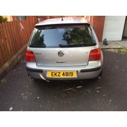 GOLF FOR SALE CHEAP TAX AND INSURANCE 10 MONTHS MOT!