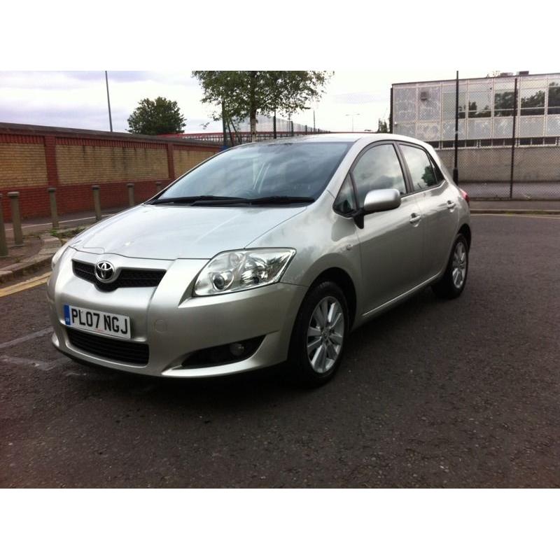 2007 TOYOTA AURIS t spirit 5DOOR SEMI AUTO