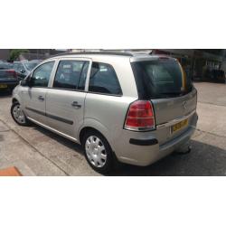 2006 06 VAUXHALL ZAFIRA 1.6i 16V LIFE.STUNNING COLOUR.NICE LOW MILEAGE EXAMPLE .