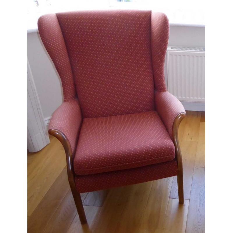 Parker Knoll Winged Back Chair