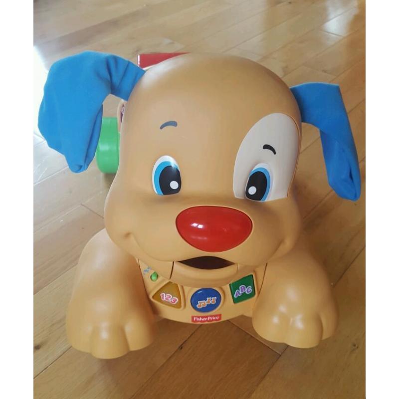 Fisher Price Laugh & Learn Stride-to-ride Puppy