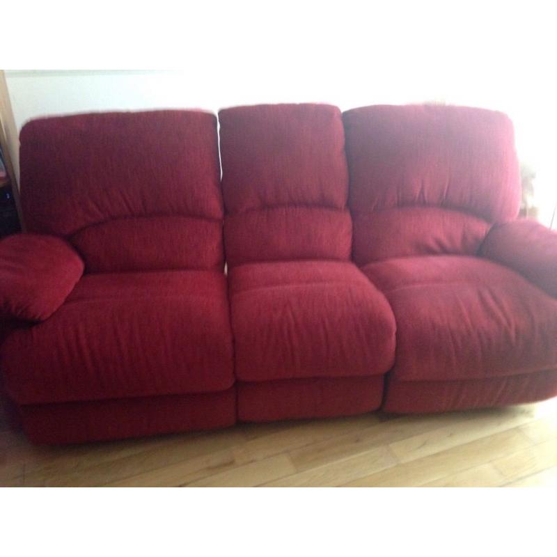 Recliner sofa