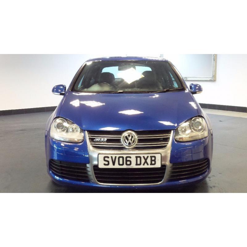 2006 06 VOLKSWAGEN GOLF 3.2 R32 3D 250 BHP*FSH*PART EX WELCOME*FINANCE AVAILABLE*WARRANTY*