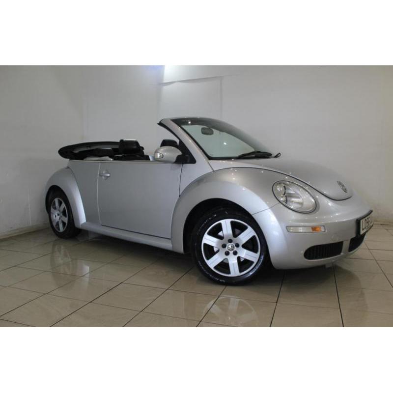 2007 56 VOLKSWAGEN BEETLE 2.0 CABRIOLET 8V TIPTRONIC 2DR AUTOMATIC 114 BHP