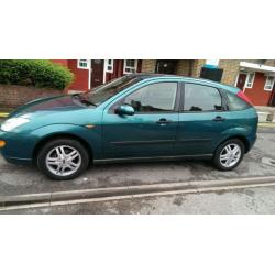 Ford focus 1.6 automatic, very low genuine mileage 56k full service history. quick sales.