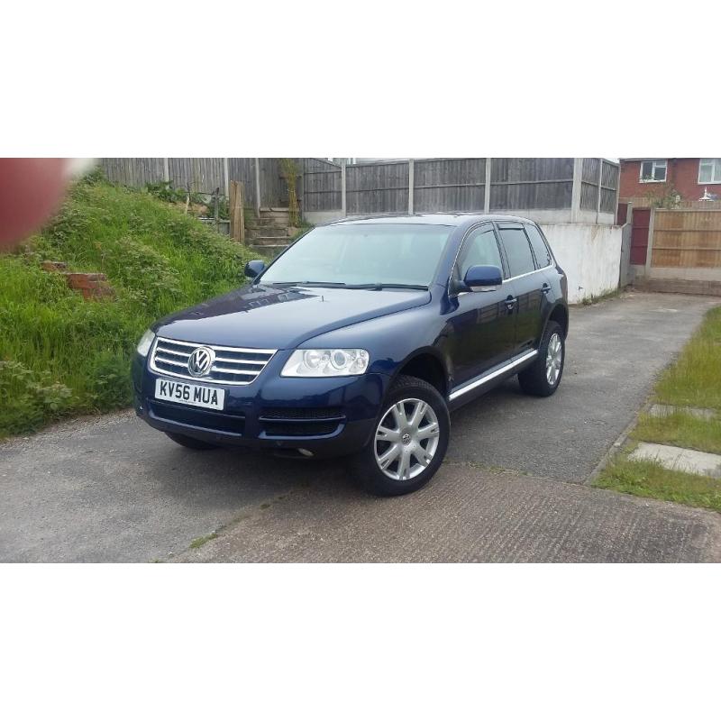 Volkswagon Touareg 2.5 TDI SE , 86,106 miles with full service history. Excellent condition.