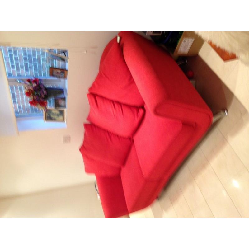 Lovely large 3 seater sofa for sale, as new