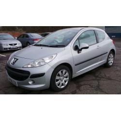 2008 58 PEUGEOT 207 1.4 S 1.4 HDI 68 BHP SILVER 3 DOOR (PART EX WELCOME)