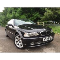 Bmw 330ci coupe very low mileage 41k black full service