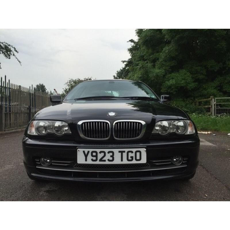 Bmw 330ci coupe very low mileage 41k black full service