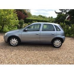 VAUXHALL CORSA 1.2 DESIGN TWINPORT 2005 FSH (grey) 2005