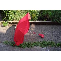 baby umbrella for push chair in red