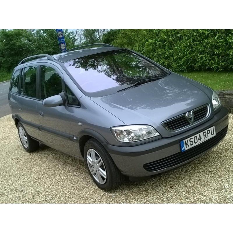 7 SEATER Diesel (04 Reg) Zafira 2.0DTi Design, NEW MOT, LOOKS & DRIVES SUPERB,RELIABLE & ECONOMICAL