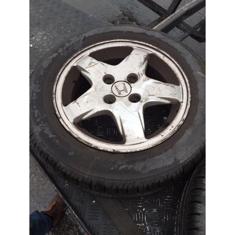 Honda alloys X 4 185