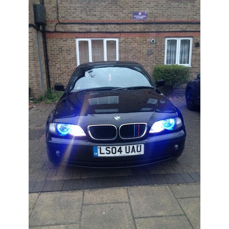 Black Bmw 320d