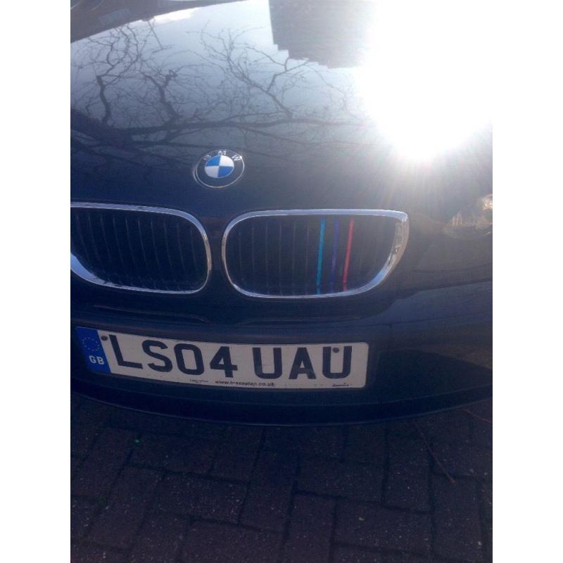 Black Bmw 320d