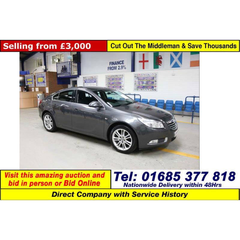 2010 VAUXHALL INSIGNIA EXCLUSIV ECOFLEX 2.0CDTI 5 DOOR HATCHBACK (GUIDE PRICE)