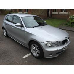 BMW 120D SE 2005 MANUAL DIESEL,DRIVES AND CONDITION GREAT,116000 FULL SERVICE HISTORY,YEAR MOT