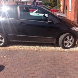 Mercedes A Class, Metallic Black, 2008 Plate,