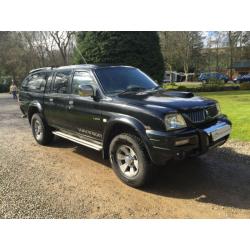 2005 FACELIFT MODEL MITSUBISHI L200 WARRIOR 2.5TD DOUBLE CAB PICKUP 4X4 NO VAT