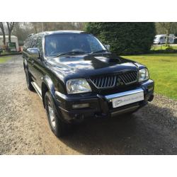 2005 FACELIFT MODEL MITSUBISHI L200 WARRIOR 2.5TD DOUBLE CAB PICKUP 4X4 NO VAT