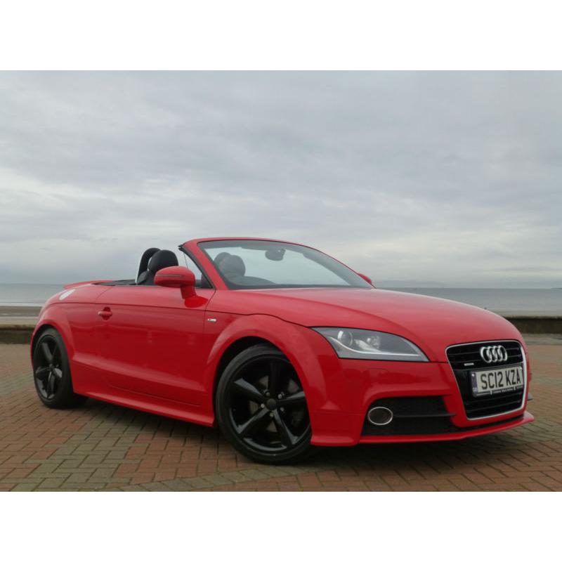 2012 12 Audi TT 2.0 TDI Roadster Convertible S Tronic Auto S Line Diesel