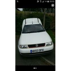 Vw caddy van ready for work full mot