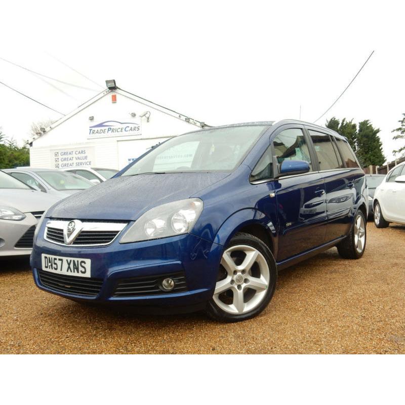 2007 57 Vauxhall Zafira 1.8 i 16v SRi 5dr - GUARANTEED CAR FINANCE