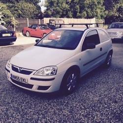 VAUXHALL CORSA VAN 1.3 DIESEL 55 PLATE