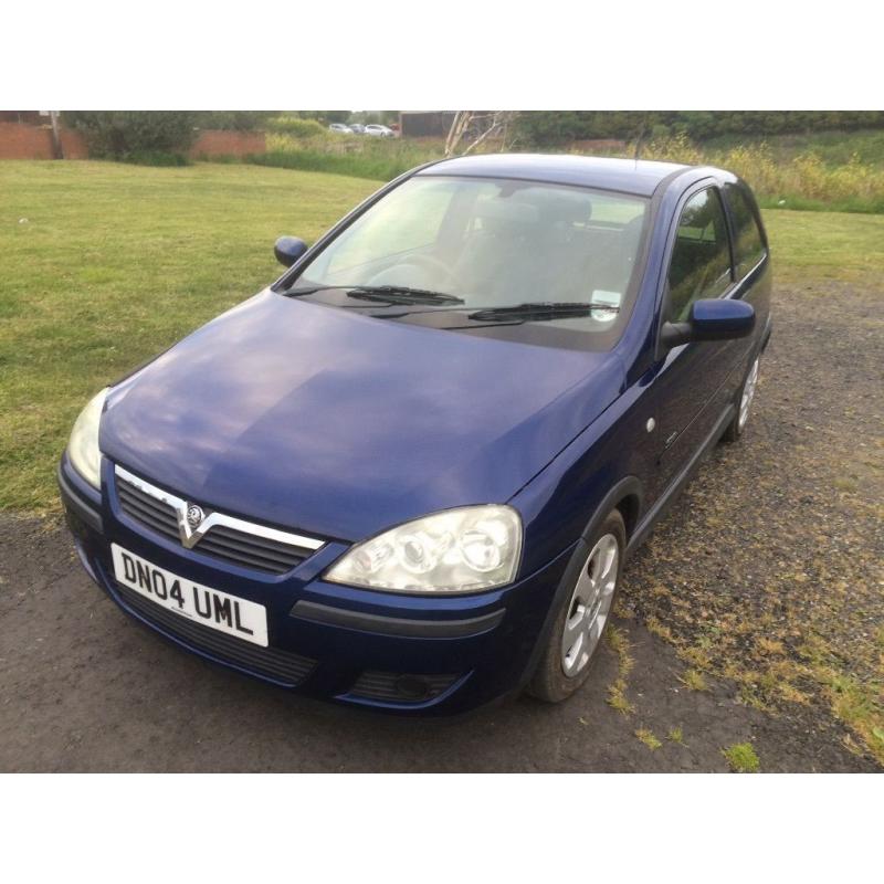 YEARS MOT SERVICE HISTORY VAUXHALL CORSA SXI 16V 1199cc CHEEP TO INSURE & RUN