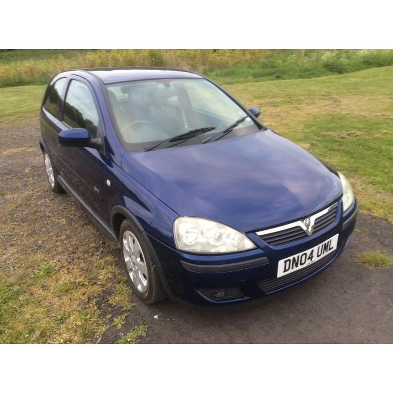 YEARS MOT SERVICE HISTORY VAUXHALL CORSA SXI 16V 1199cc CHEEP TO INSURE & RUN