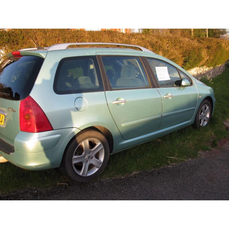 Peugeot 307 SW SE HDI 1.6 Diesel, 116 BHP, 2005 practical and totally reliable estate.