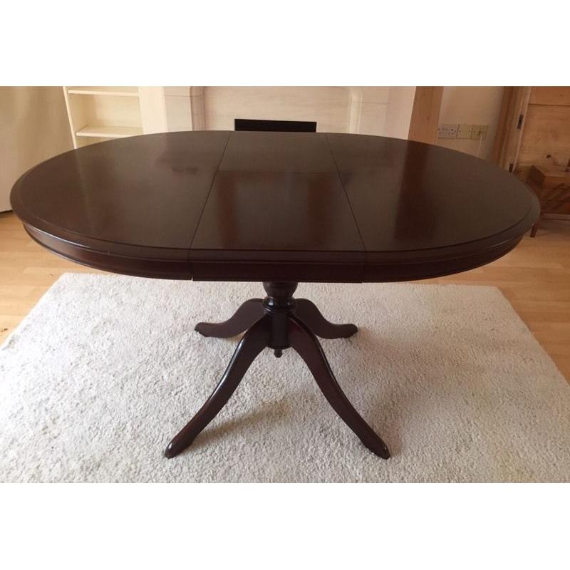 Stag Round Extending Dining Table