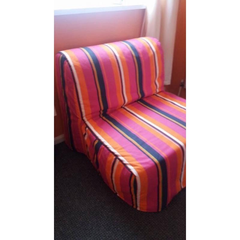 Single sofa bed great condition no longer needed