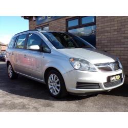 2006 VAUXHALL ZAFIRA 1.6 CLUB 16V 7 SEATS MPV PETROL