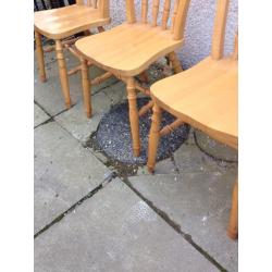 Dining Table Chairs - Can Deliver