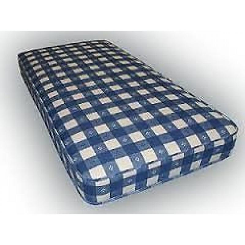 Brand New Comfy Single Padded mattress in blue FREE delivery 2 available