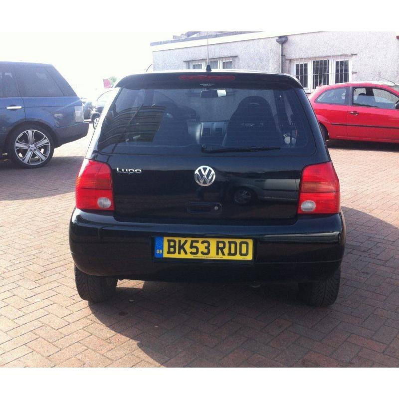 2003 Volkswagen Lupo E 1.0 - 67000 Miles & Service History - Low Road Tax & Insurance Group