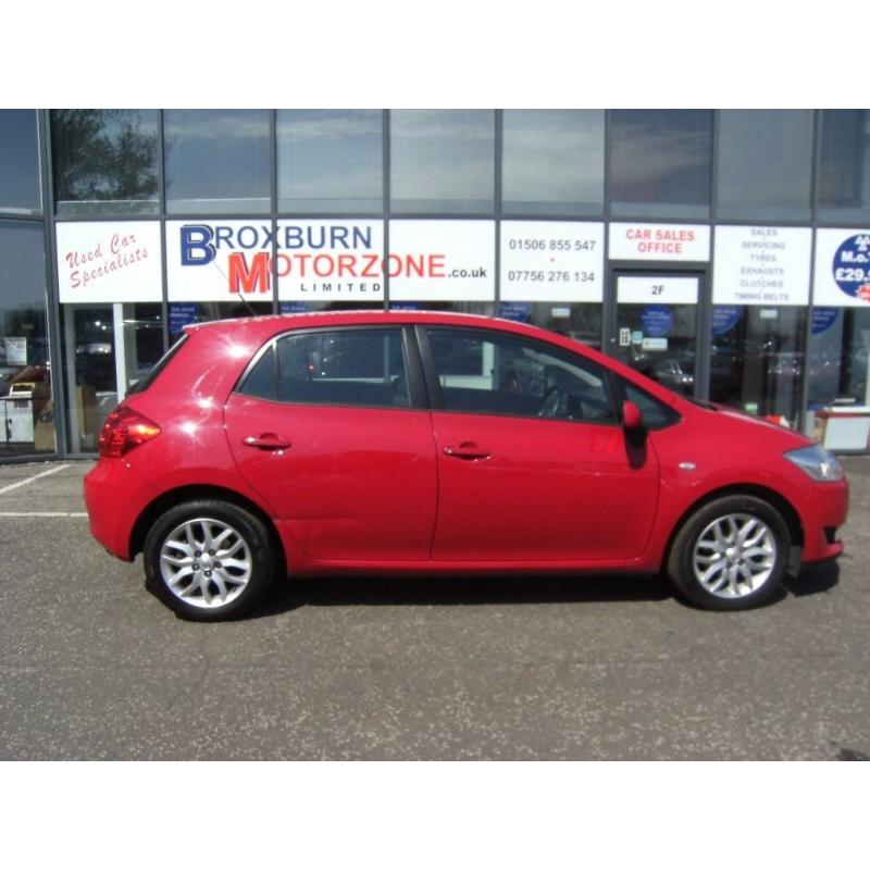 2007 57 TOYOTA AURIS 1.6 TR VVT-I 5d 122 BHP MOT DEC 2016 **** GUARANTEED FINANCE ****