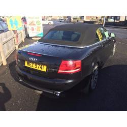 A4 CONVERTIBLE 2007 BLACK 2.0 SPORT