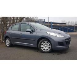 2010.59 Peugeot 207 1.4 VTi 95. 5 DOOR HATCHBACK. METALIC GREY