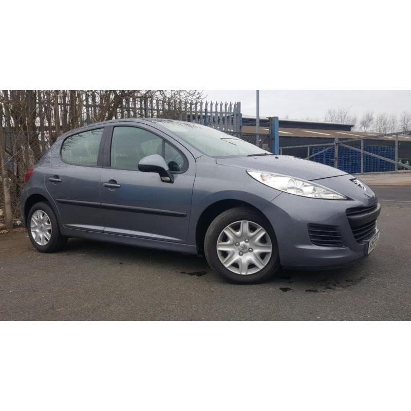 2010.59 Peugeot 207 1.4 VTi 95. 5 DOOR HATCHBACK. METALIC GREY