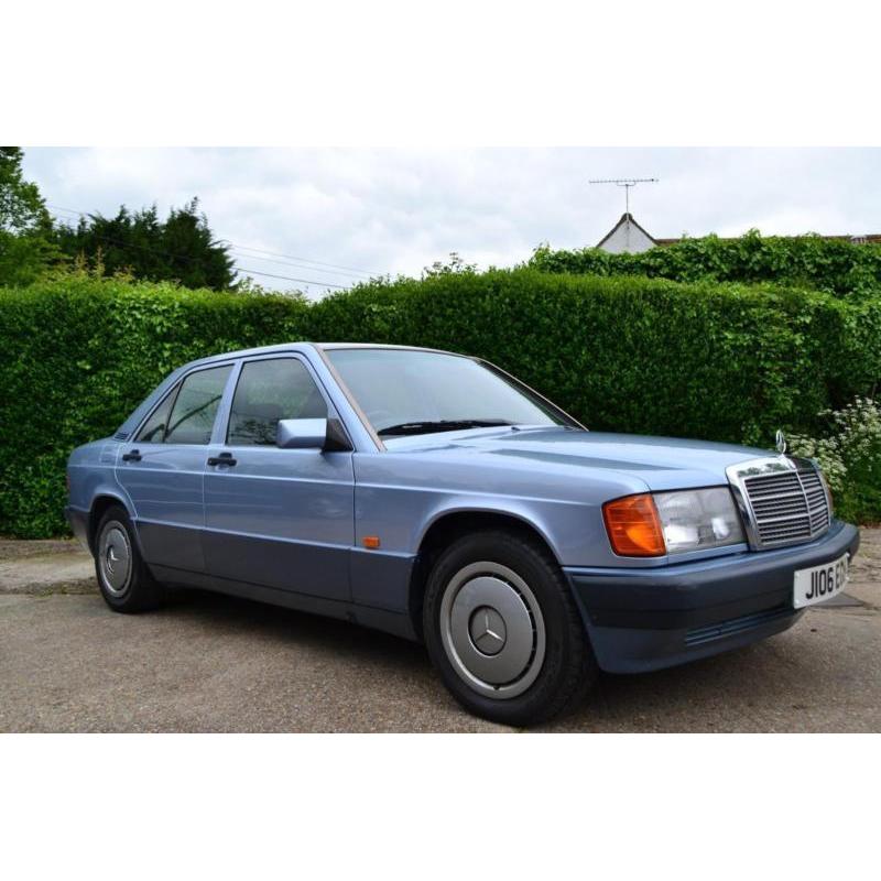 1991 MERCEDES 190 E 2.0 AUTO SALOON PETROL