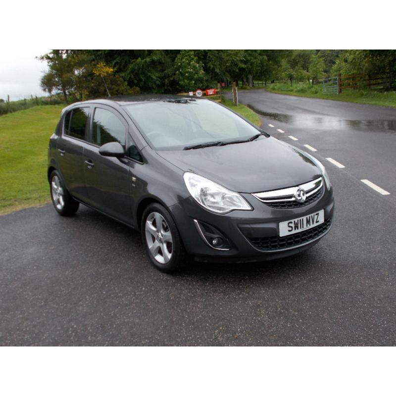 2011 11 VAUXHALL CORSA 1.2 SXI 5 DOOR 6 MONTHS WARRANTY