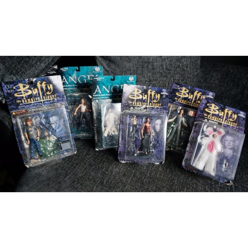 Buffy the Vampire Slayer - figures (Anya, Giles, Oz, Cordelia, Drusilla)