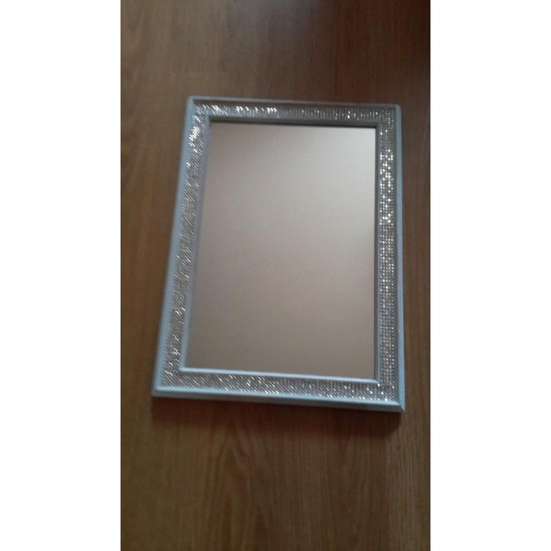 shabby chic bling mirror